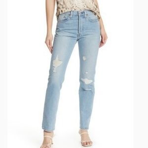 LEVI'S 501 STRAIGHT LEG JEANS